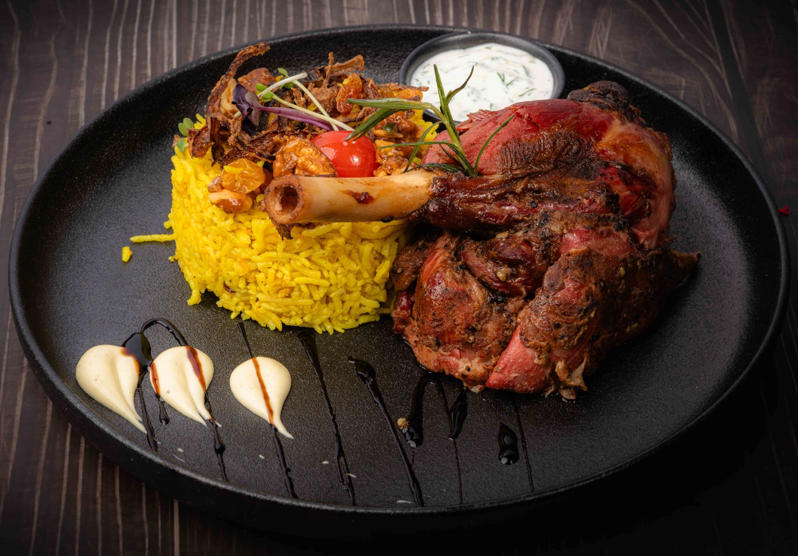 Smoked Lamb Shank