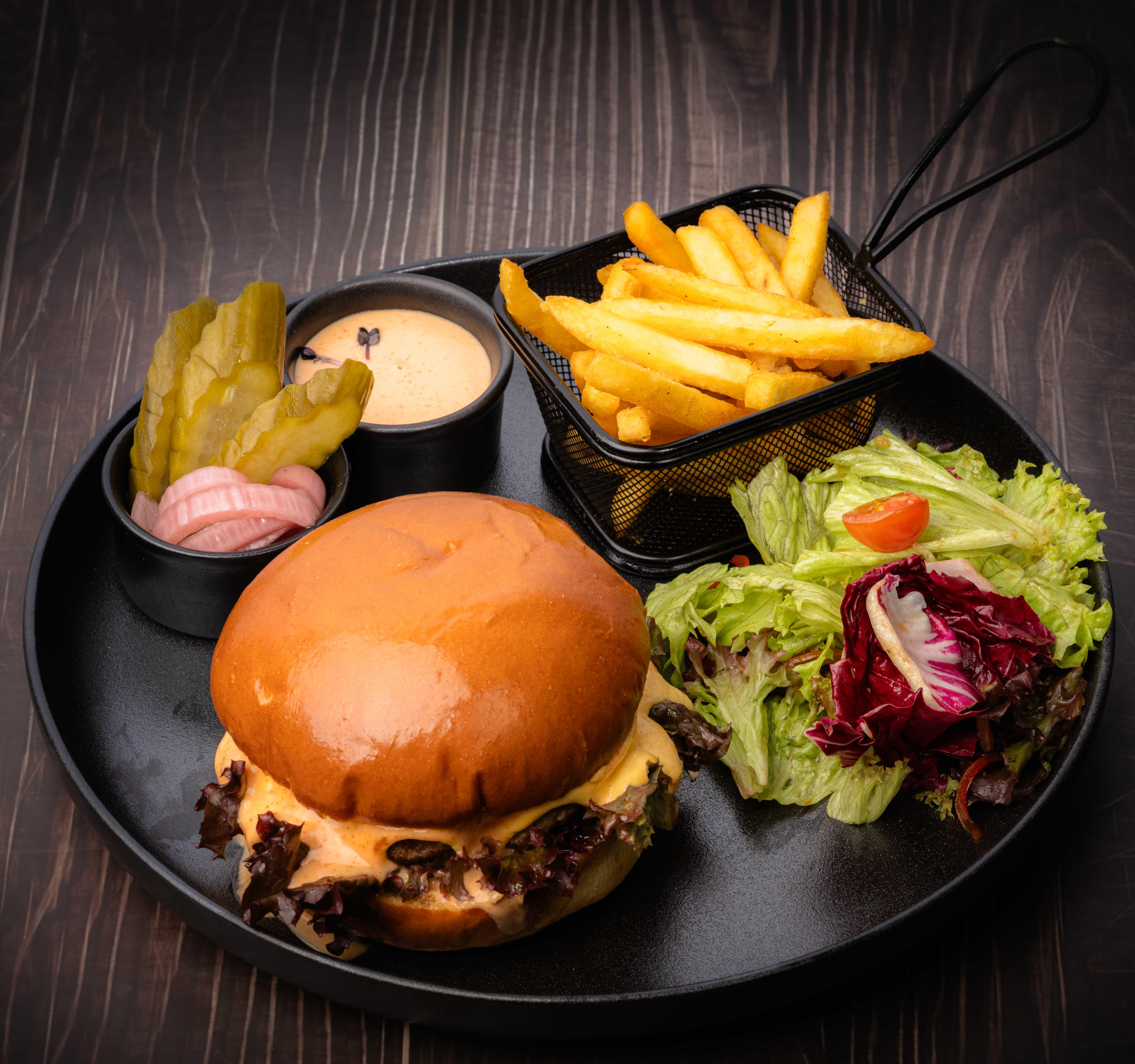 Gravity Burger Meal