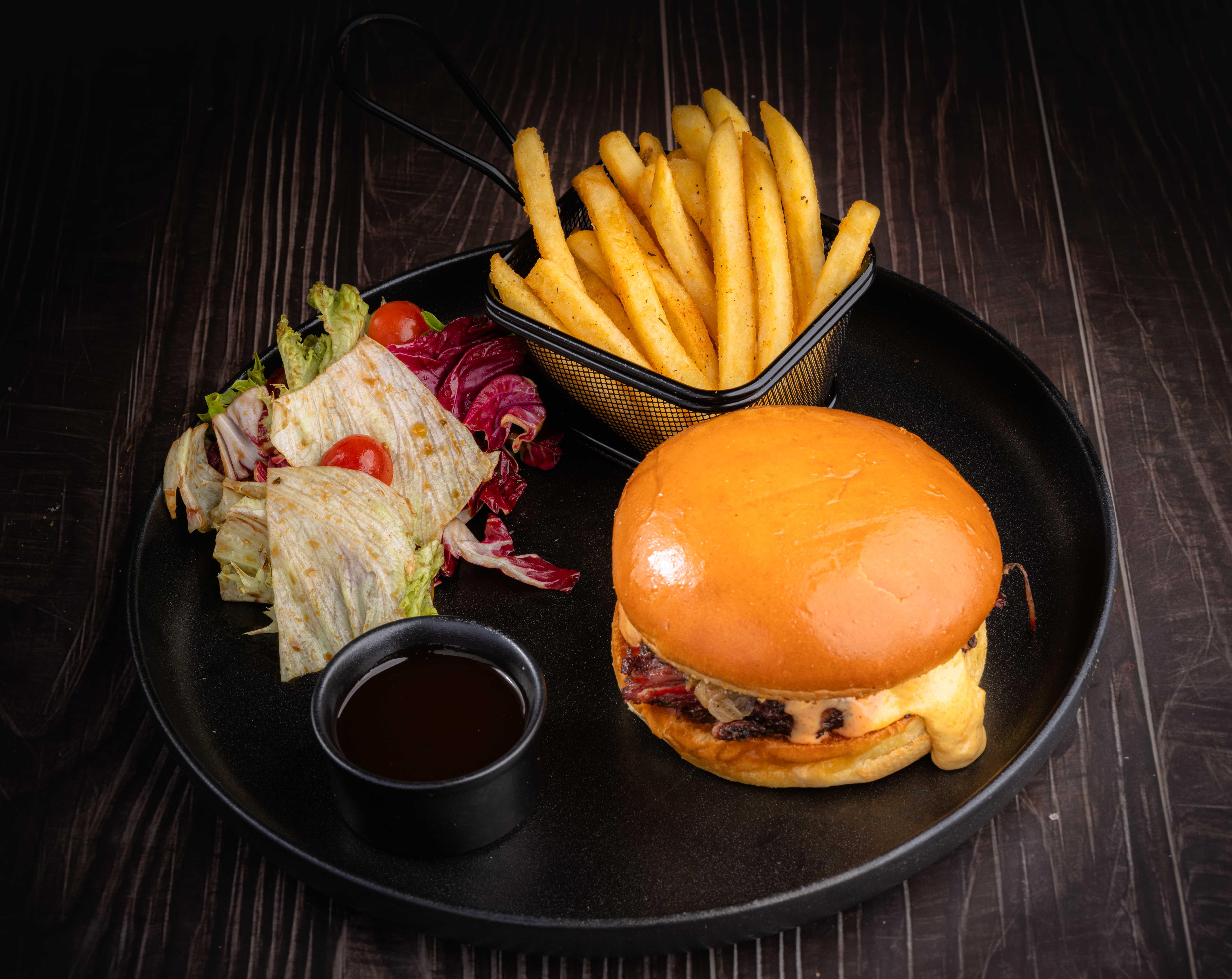 Truffle Brisket Burger Meal