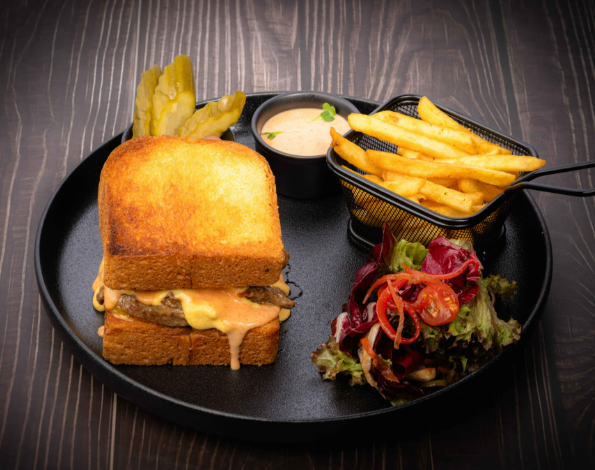 Philly Steak Burger Meal